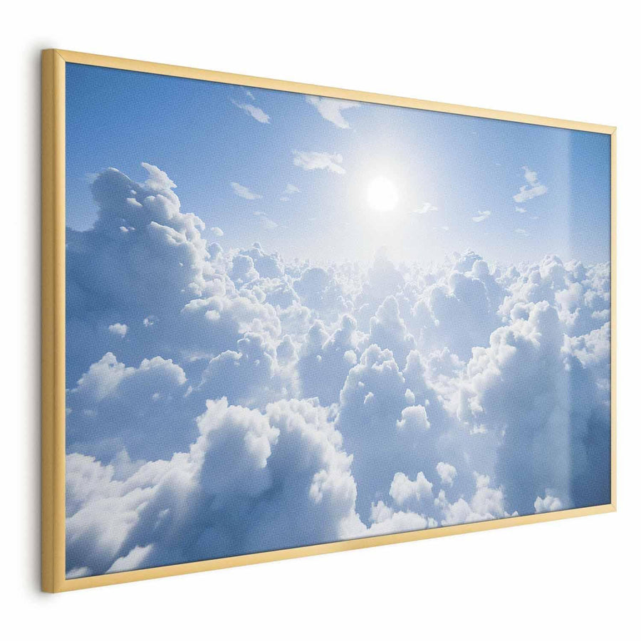 Poster - Heavenly Peace: Warm Sun Rays Artgeist