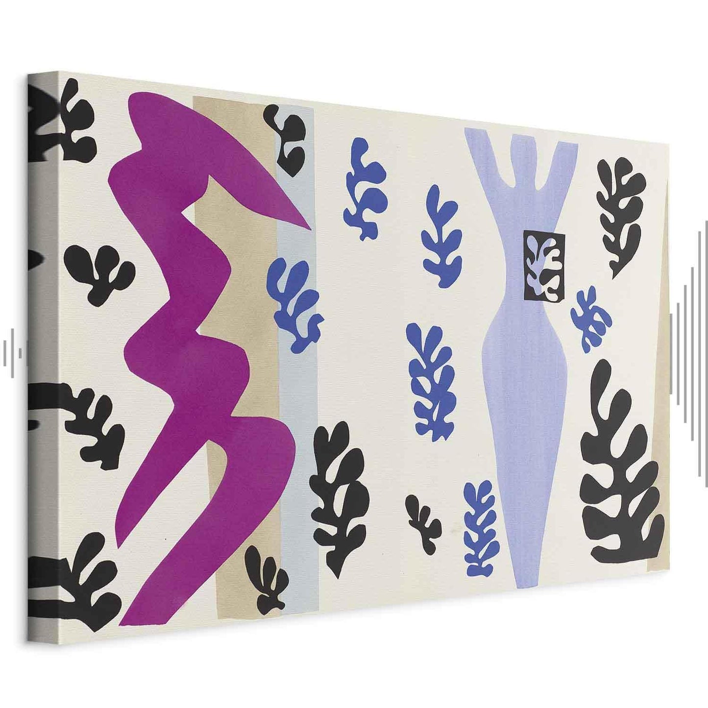 Leinwandbild - Henri Matisse – The Knife Thrower (from Jazz)