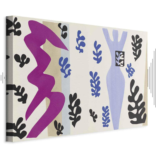 Leinwandbild - Henri Matisse – The Knife Thrower (from Jazz)