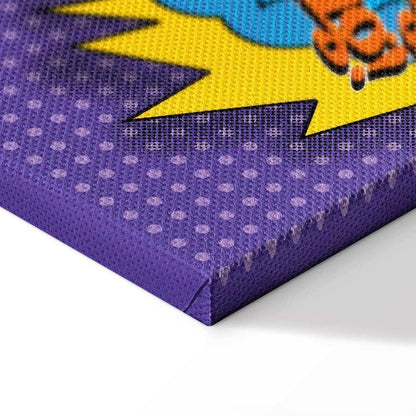 Leinwandbild - Kaboom! (1 Part) Vertical