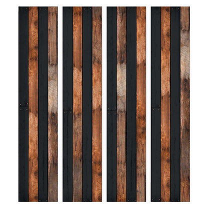 Tapete - Holzduo - Stilvolle Holzoptik für eine natürliche Atmosphäre