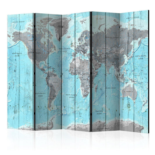 Paravent - Wooden Travels Artgeist