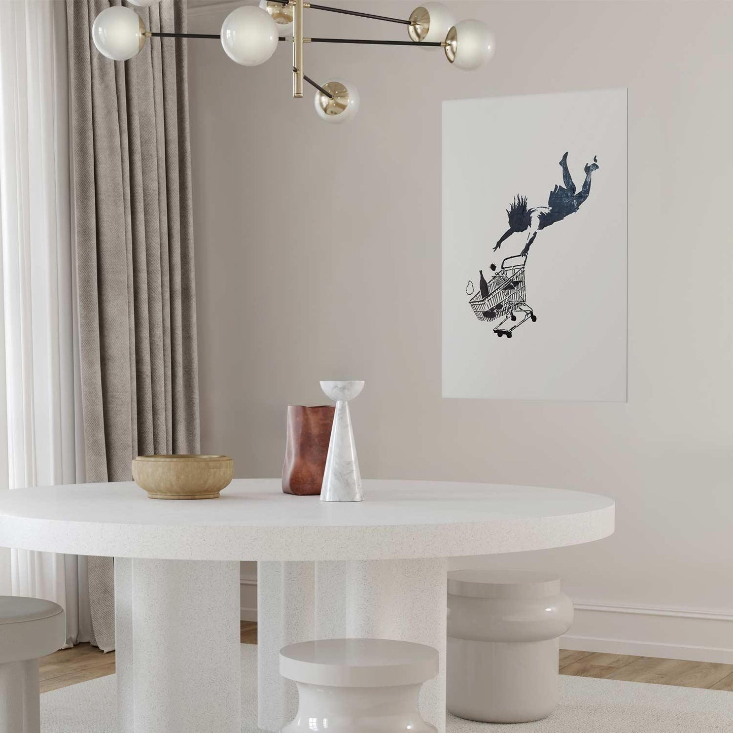 Poster - Shopping Frenzy