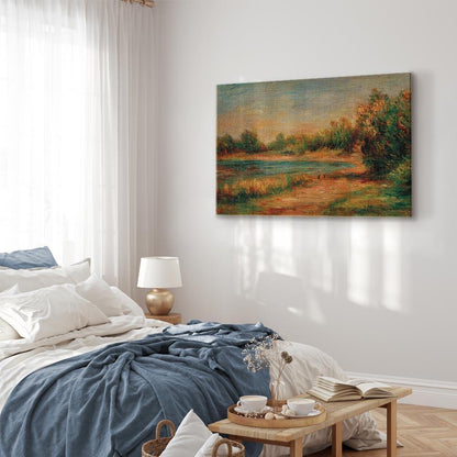 Leinwandbild - Pierre-Auguste Renoir – Paysage à Guernesey