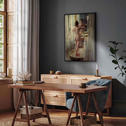 Leinwandbild - Anders Zorn – Tube