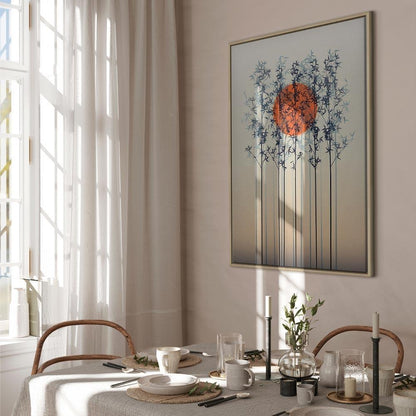 Leinwandbild - Lonely Twilight (1 Part) Vertical