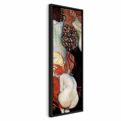 Leinwandbild - Gustav Klimt – Goldfish