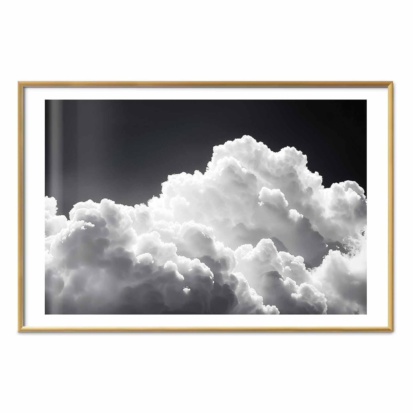 Poster - Discover the Infinite Play of Sunlight – Clouds and Shadows in the Sky
