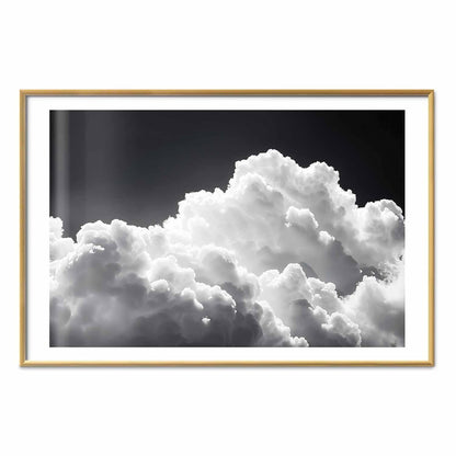 Poster - Discover the Infinite Play of Sunlight – Clouds and Shadows in the Sky