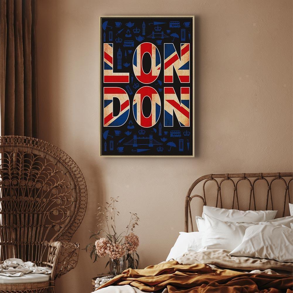 Leinwandbild - City of Culture (1 Part) Vertical