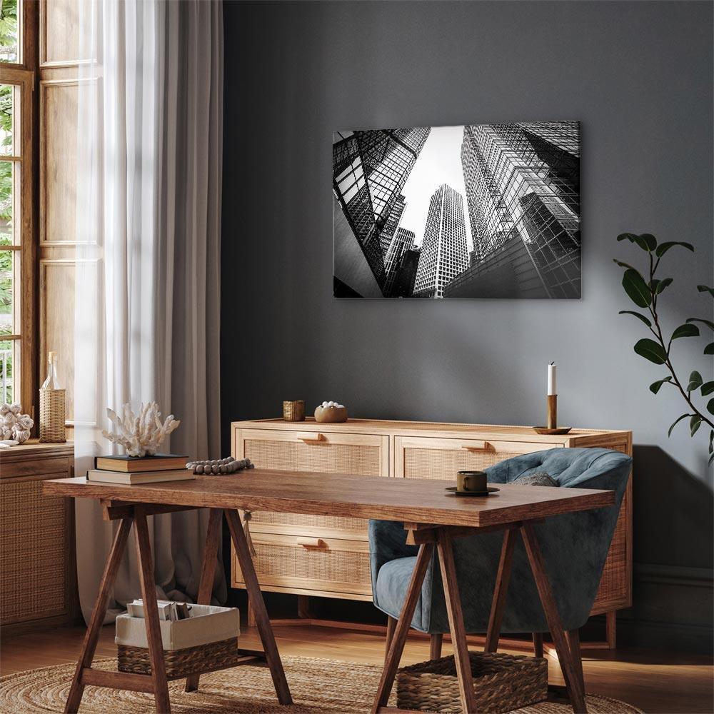 Leinwandbild - In a Big City (1 Part) Wide - Second Variant