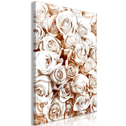 Leinwandbild - Rose Garden (1 Part) Vertical Artgeist