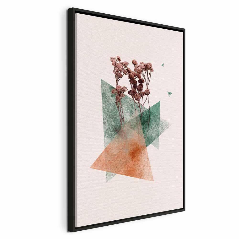 Leinwandbild - Modernist Flower (1 Part) Vertical