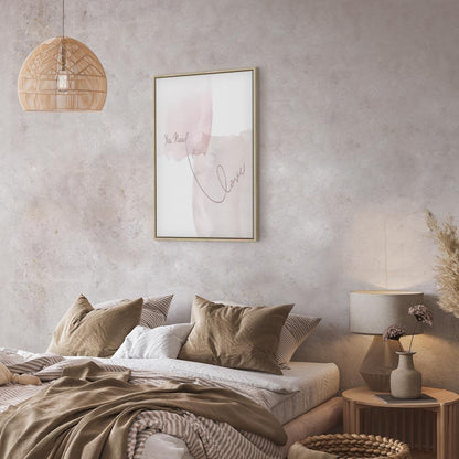 Leinwandbild - You Need Love (1 Part) Vertical