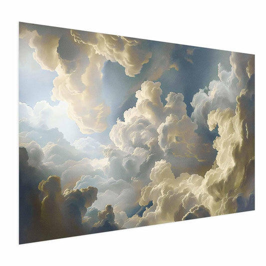 Poster - Sun and Shadows: A Theatrical Show of Nature High Above the Ground Artgeist