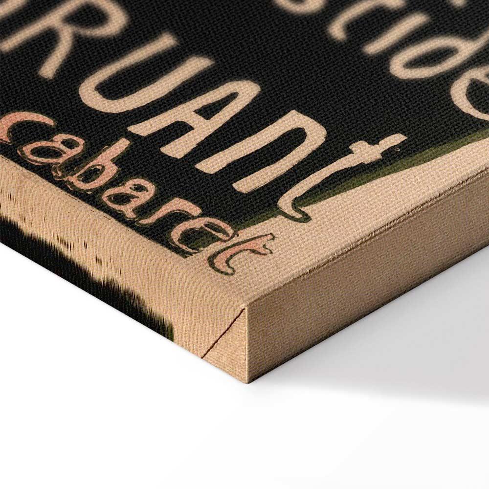 Leinwandbild - Aristide Bruant: Dans son cabaret (1 Part) Vertical