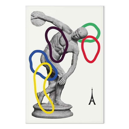 Leinwandbild - Collage Graphic