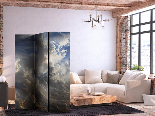 Paravent - Golden Reflections on Clouds Foretelling Dusk Artgeist