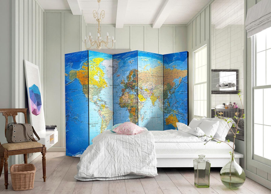 Paravent - World Classic Map Artgeist