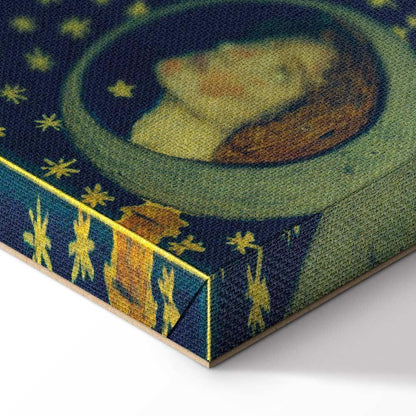 Leinwandbild - Dante Gabriel Rossetti – Dantis Amor