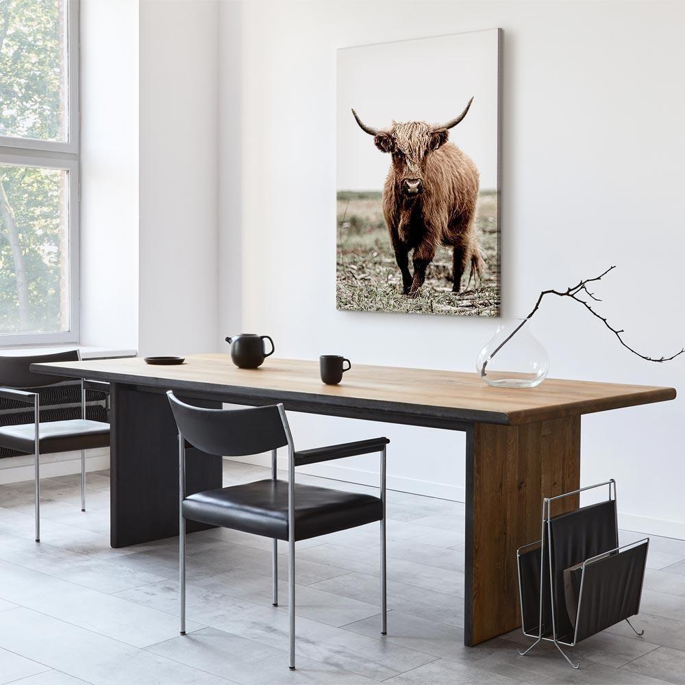 Leinwandbild - Young Stag (1 Part) Vertical