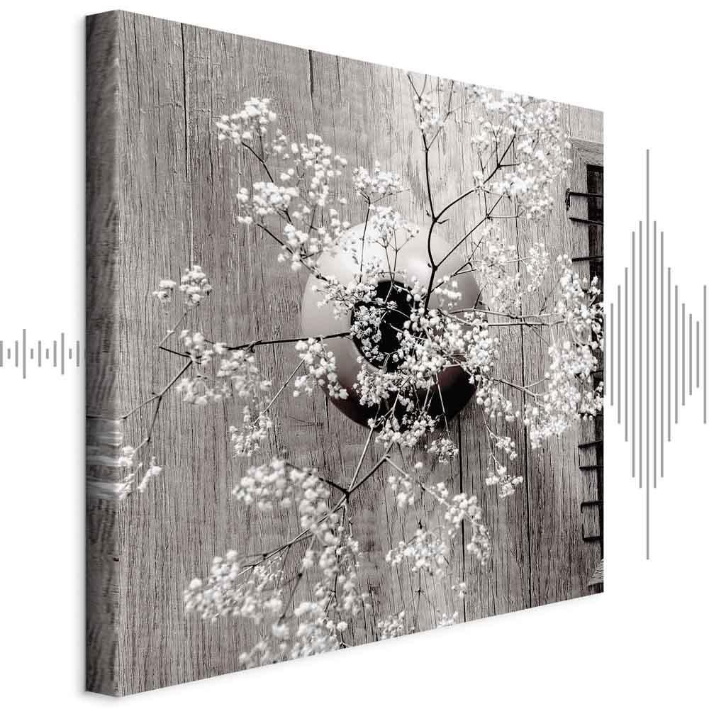 Leinwandbild - Dried Flowers (1 Part) Square