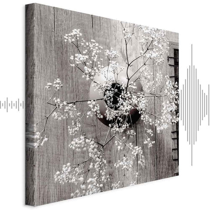 Leinwandbild - Dried Flowers (1 Part) Square