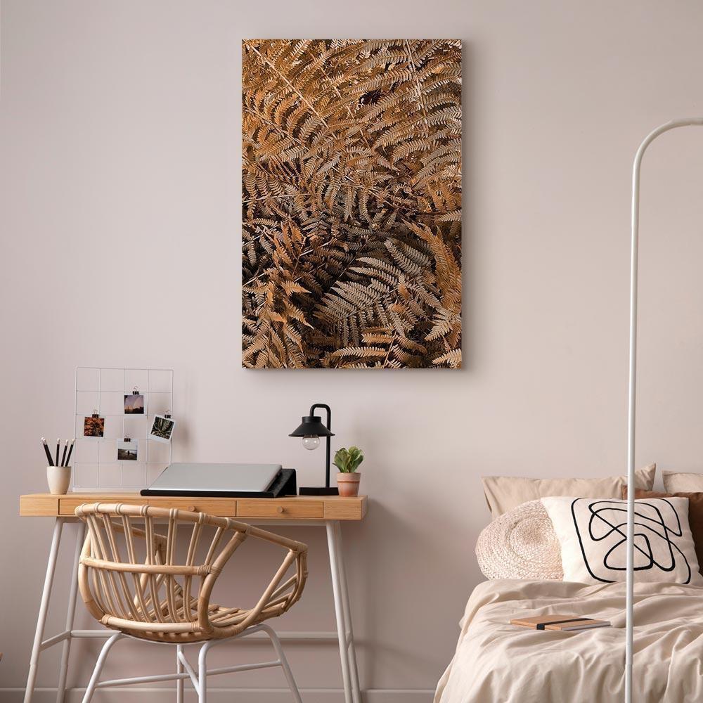Leinwandbild - Mysterious Fern (1 Part) Vertical