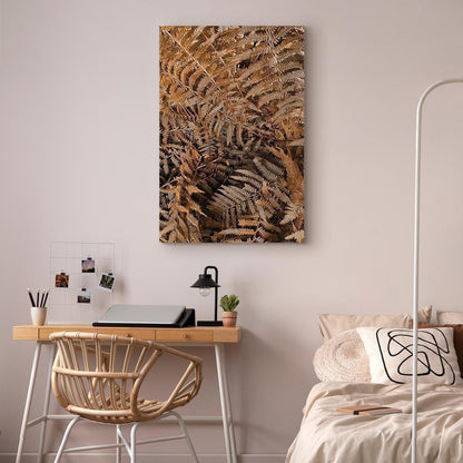 Leinwandbild - Mysterious Fern (1 Part) Vertical