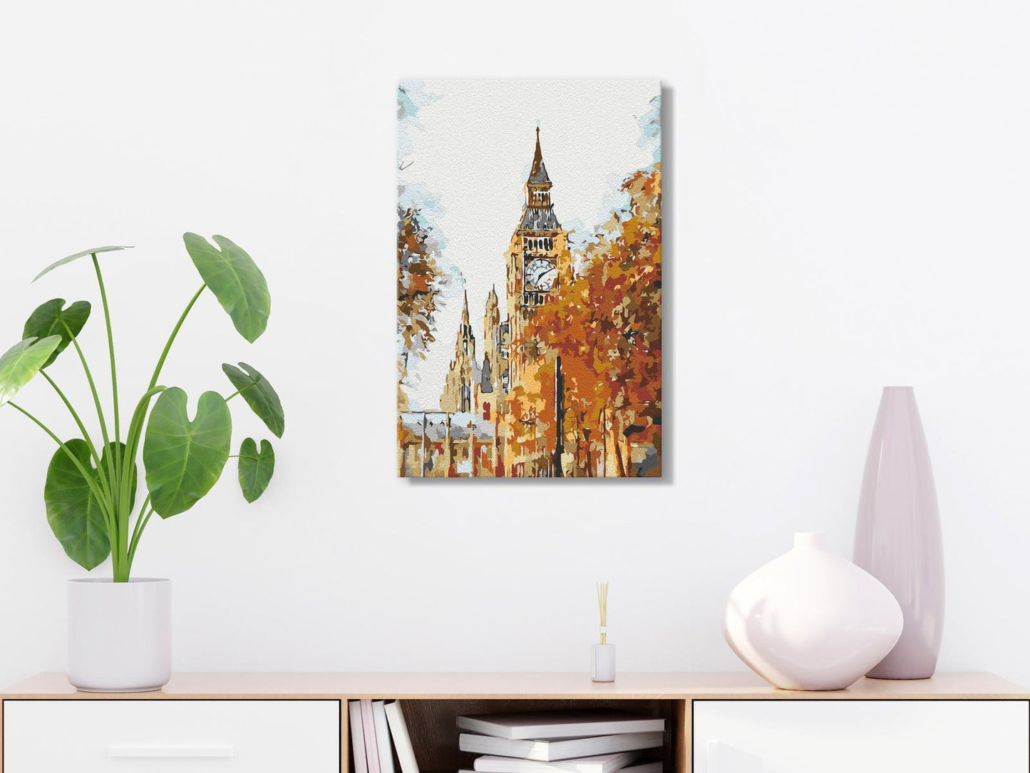 Malen nach Zahlen - Autumn in London
