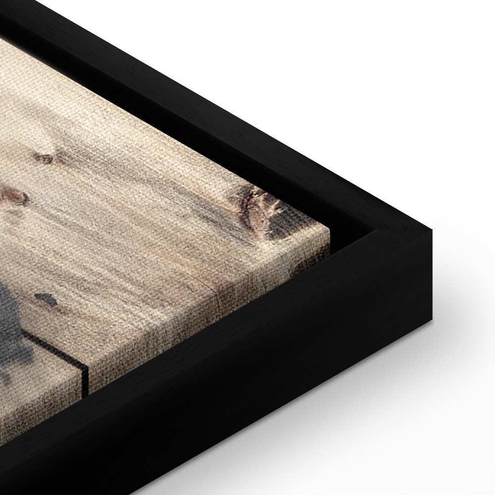 Leinwandbild - Silver World