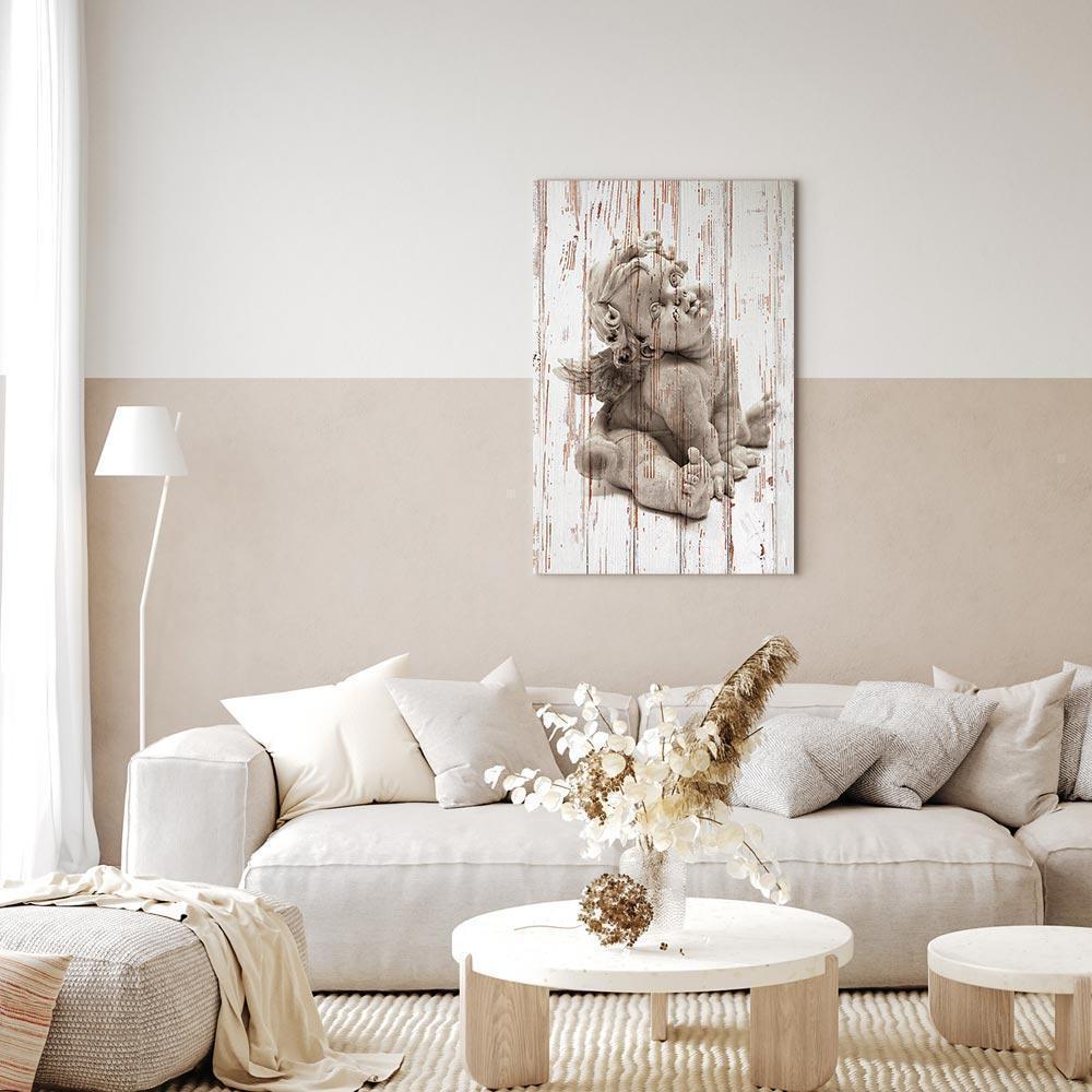 Leinwandbild - Pensive Cupid (1 Part) Vertical