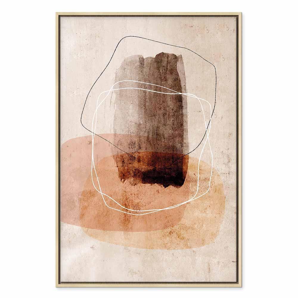 Leinwandbild - Circle of Desires (1 Part) Vertical