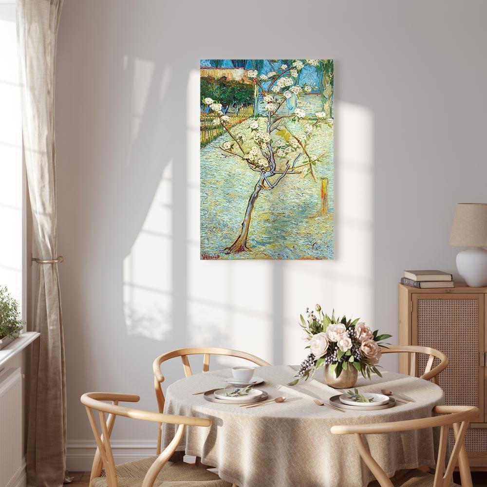Leinwandbild - Vincent van Gogh – Blossoming Pear Tree