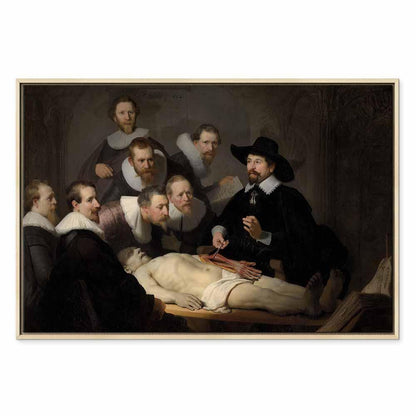 Leinwandbild Rembrandt Anatomie-Lektion – Barockes Meisterwerk