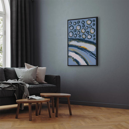 Leinwandbild - Rhythmic Auroras (1 Part) Vertical