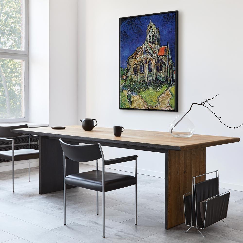 Leinwandbild - Vincent van Gogh – Church at Auvers