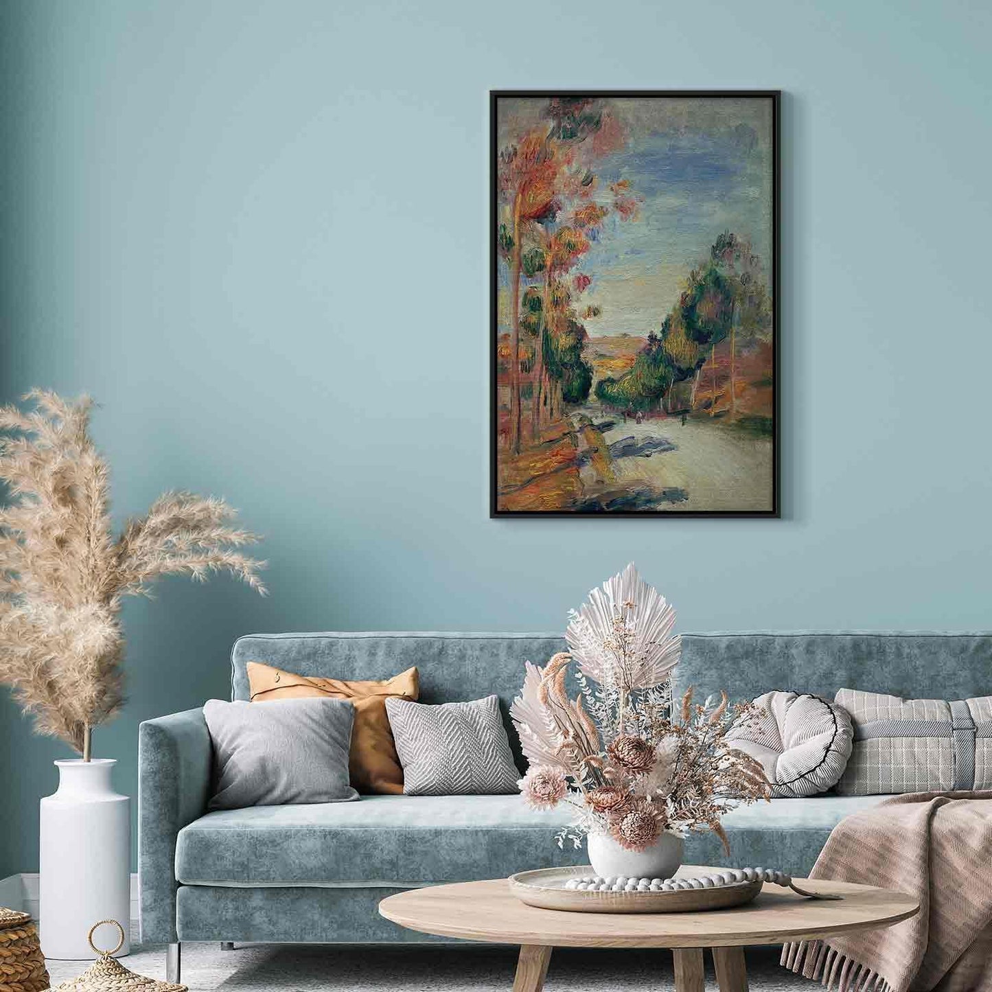 Leinwandbild - Pierre-Auguste Renoir – Paysage d'Essoyes