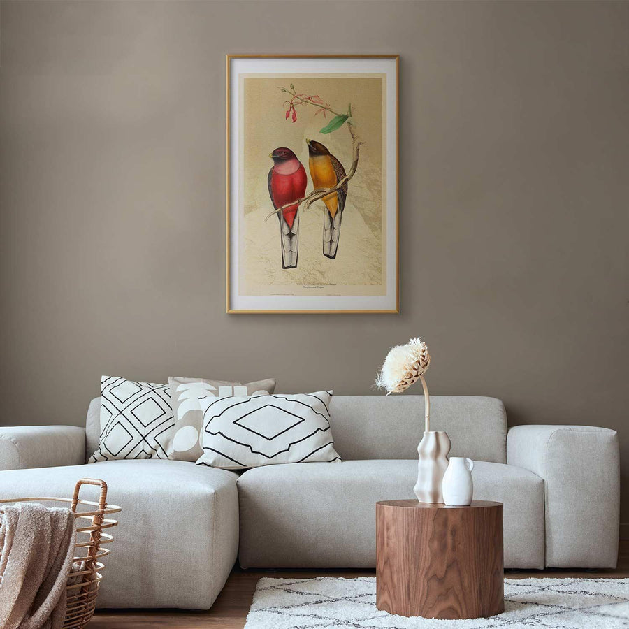 Poster - Birds on a Branch Artgeist