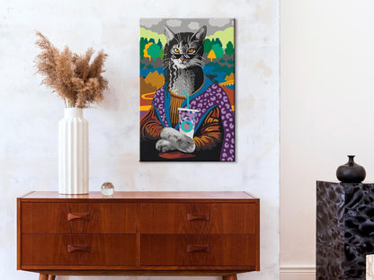 Malen nach Zahlen - Mrs Kitty Lisa