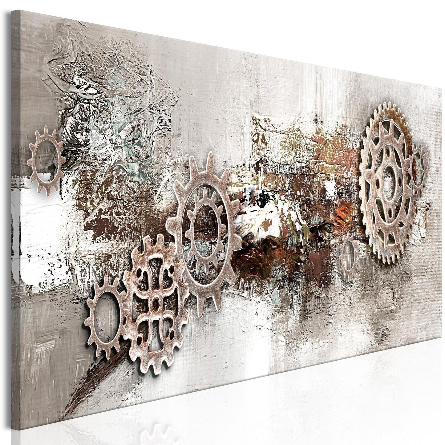 Leinwandbild - Steel Cranks (1 Part) Narrow Artgeist