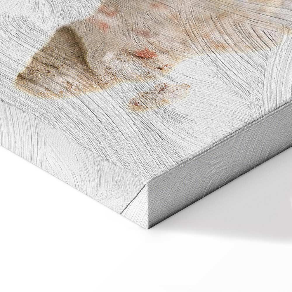 Leinwandbild - Hot Continent (1 Part) Vertical