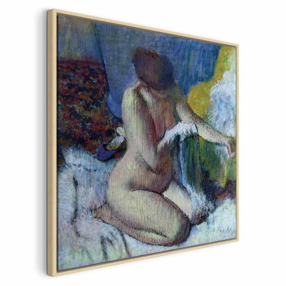 Leinwandbild - Edgar Degas – After the Bath