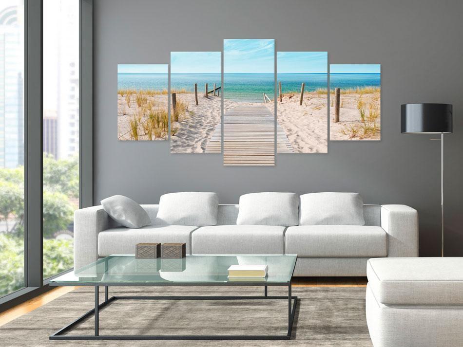 Leinwandbild - Towards The Sea
