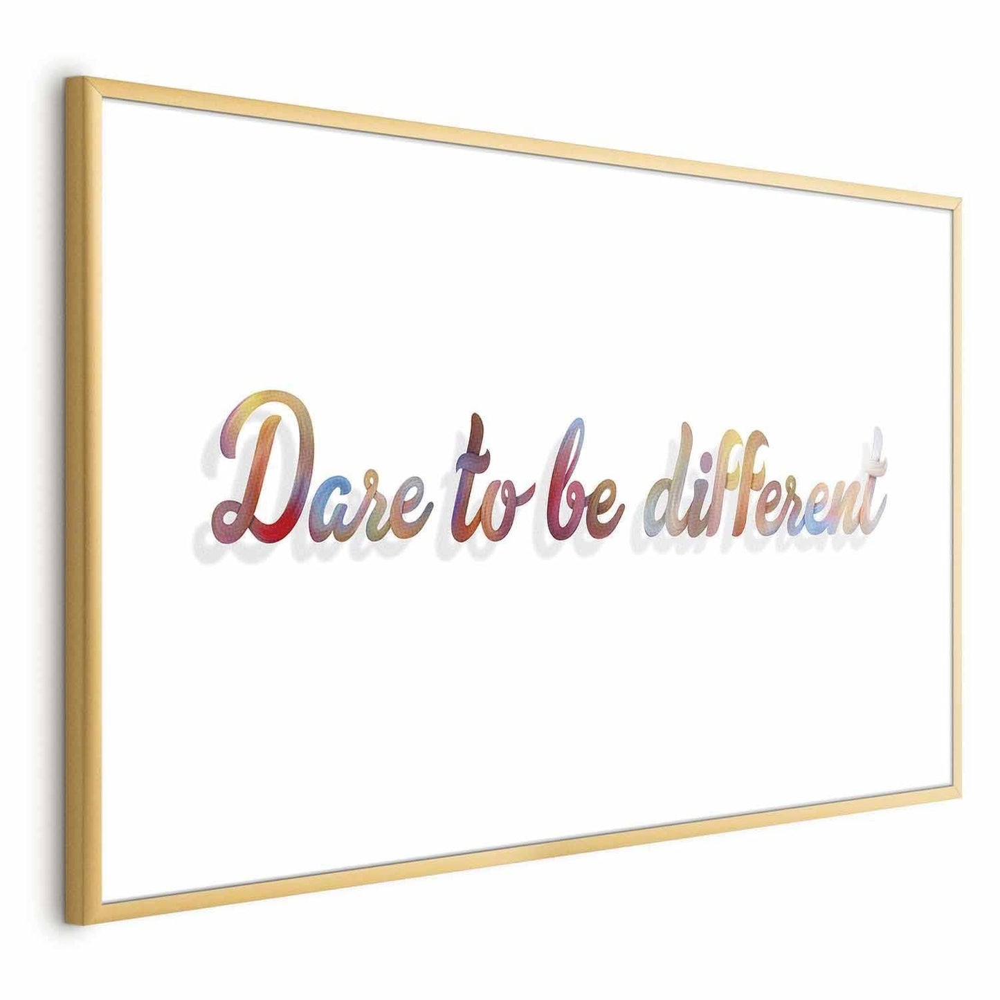 Poster - Dare to Be Different Artgeist