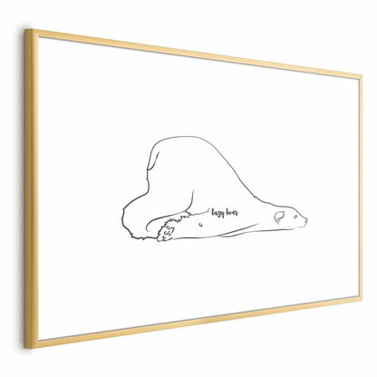 Poster - Lazy Bear Artgeist