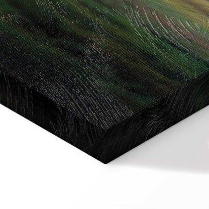 Leinwandbild - Caspar David Friedrich – Mountain Landscape in Bohemia