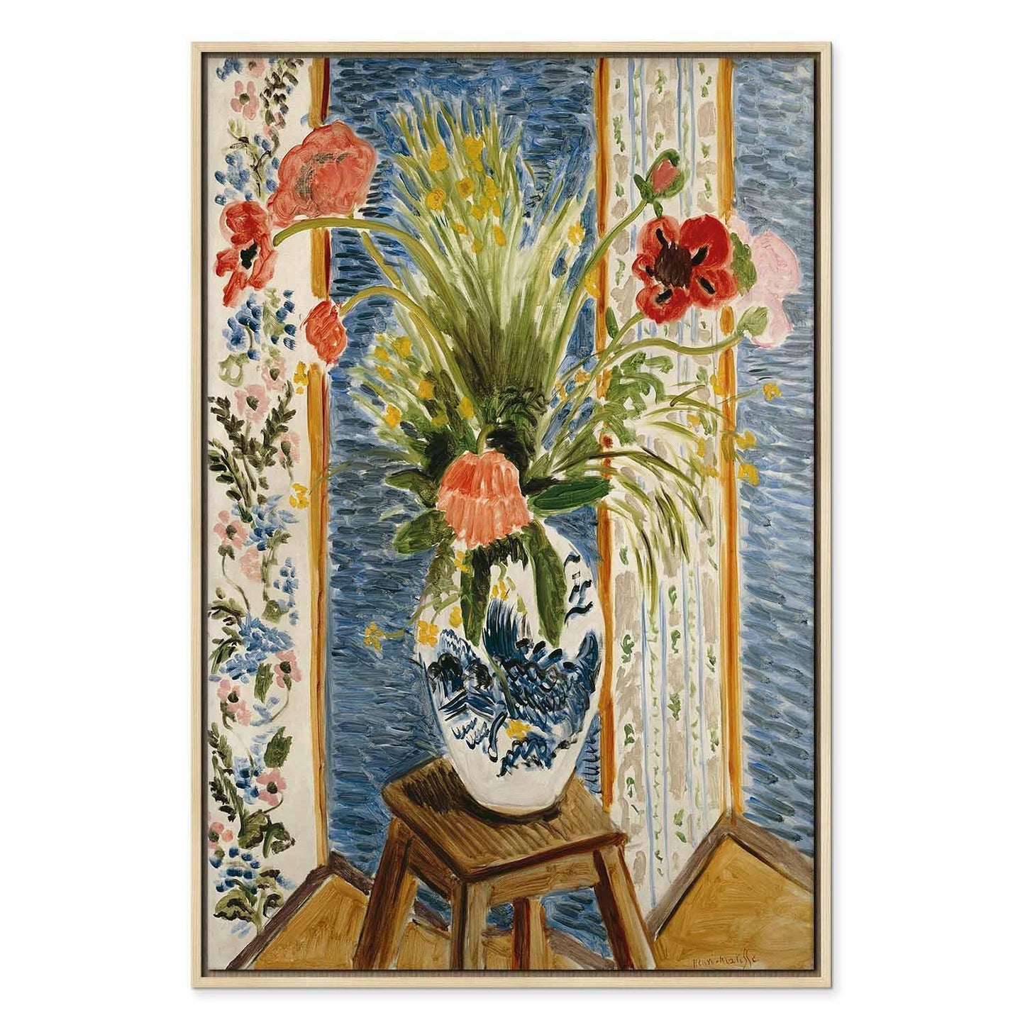 Leinwandbild - Henri Matisse – Poppies
