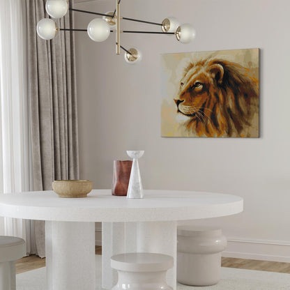 Malen nach Zahlen - Lion King