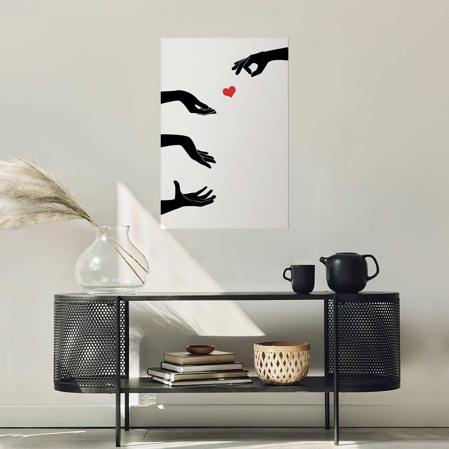 Poster Flick Switch – Pop-Art Design mit Retro-Charme